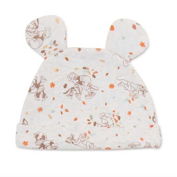 Mickey Mouse Thanksgiving Baby Boy and Girl Unisex Layette Gift Set, 5-Piece 18m - Picture 4 of 6